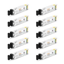 10Pack 10GBase-LR SFP+ Transceiver, 10G Dual LC Single Mode Module for Cisco ... picture