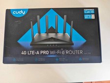 Cudy LT18 Black 4G LTE-A PRO Built In VPN AX1800 Dual Band WiFi 6 Router picture