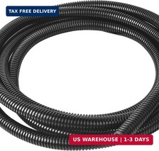 1/4 Inch Wire Loom Split Tubing - 50 ft Cord Protector Electric Wires Covers, Au picture