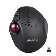 Perixx Peirmice-717 Wireless Ergonomic Vertical Trackball Mouse - Black (11568) picture