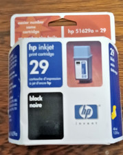 HP 51629A 29 Black Inkjet Print Cartridge Sealed Box 40ml EXPIRED March 2003 picture