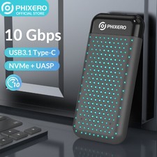 RGB M2 SSD Case NVMe Enclosure M.2 to USB Type C 3.2 SSD Adapter for NVMe SSD picture