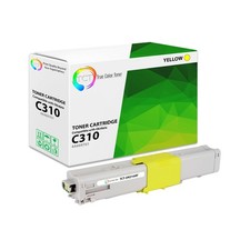 TCT Yellow Oki 44469701 Toner Cartridge For Okidata C330 C310 C530 MC361 MC351 picture