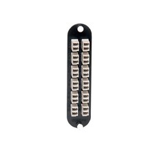 Corning CCH-CP24-A8 Patch Panel, 12 LC Duplex OM1 Multimode 62.5 Adapters ~STSI picture