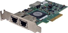 DELL BroadCom BCM5709 0U671R Dual Port RJ-45 GE NIC PCIe x4 LP picture