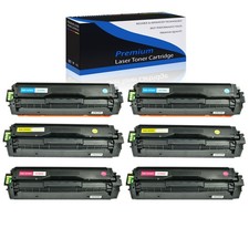 6PK Toner Cartridge for Samsung CLT-C504S CLT-M504S CLT-Y504S C1810W C1860FW INK picture