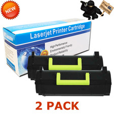 2 x High Yield Toner Cartridge for Dell S2830dn 593-BBYP 3RDYK GGCTW 8,500 Page picture