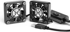 Dual 40Mm USB Fan with 3 Speeds Adjustable 5V PC Fan Max 5500RPM 40Mm * 40Mm * 2 picture