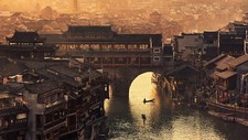 Landscape architecture building city cityscape asia Custom Gaming Mat Desk picture