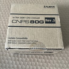 Zalman CNPS-80G Ultra Quiet CPU Air Cooler Value Edition 2023 65W TDP 4-Pin picture