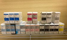4x EMPTY  Epson Printer Cartridges -Epson 3800/3880 OEM RESETTABLE CARTRIDGES picture