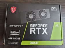 MSI NVIDIA GeForce RTX 3050 6GB GDDR6 Low-Profile OC Graphics Card with Dual Fan picture
