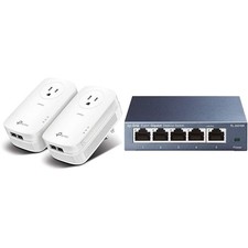TP-Link AV2000 Powerline Adapter - Gigabit Port, Ethernet Over Power, 2-Port picture