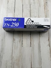Brother TN-250 Genuine OEM Black Toner Cartridge New Sealed Fast Shipping picture