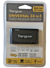 Card Reader/Writer Universal 33-in-1 Targus Multi Card USB 2.0 picture