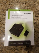 IOGEAR 2-Port Usb DisplayPort Cable  KVM Switch Model GCS52DP *NEW* picture