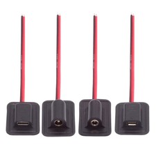 CY Micro-USB Type-C DC 5.5x2.1mm 3.5X1.35mm Power Extension Cable for Backpack picture