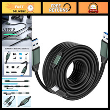 50FT USB 3.0 Male to Male Cable - Data Transfer for Hard Drives, Laptops, DVD Pl picture