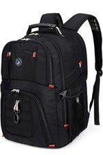 Shrradoo Extra Large 50L Travel Laptop Backpack With Usb Charging Port and lock picture