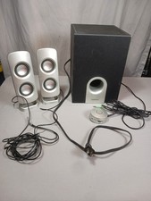 Insignia Powered Computer 2.1 Speaker System with Control Pad NS-PSD5321 Silver picture