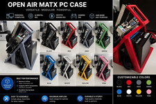 Proworx Open Air MATX PC Case Mini Desktop Open Frame picture
