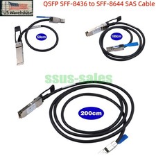 0.5M/1M/2M QSFP SFF-8436 to SFF-8644 External Mini SAS HD Cable 40Gbps SAS3.0 picture