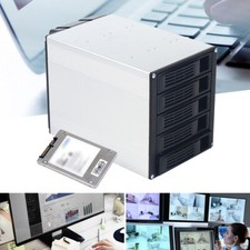 New Hard Drive Enclosure Internal 5 Hot Swap Bay Mobile Rack for 5xSATA 3.5