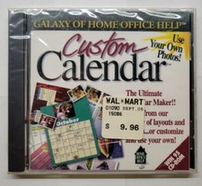 Custom Calendar Vintage Sealed Windows 95 Software picture