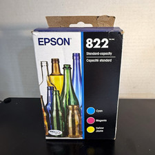 Epson 822 Genuine DURABrite Pigment Ink C/M/Y T822520 WF-3820/4820 picture