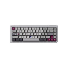 80Retros GAME 1989 GB65 Retro Custom Mechanical Keyboard - Cool Gray, Monochrome picture