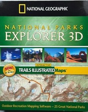 National Geographic Great Smoky Mountains  Park Trails Explorer 3D CD-ROM PC Mac picture