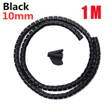 2M/1M Flexible Spiral Cable Wire Protector Cable Organizer Computer Cord Protect picture