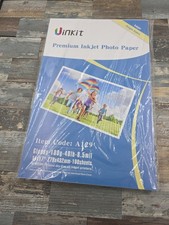 Uinkit 100 Sheets Photo Paper Glossy 11x17 Inkjet 48lb Single Side Print Post... picture