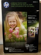 HP Everyday Photo Paper Glossy 4x6 100 Sheets 200gsm Q5440A Inkjet High Quality picture