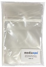 OPP Plastic Wrap Bag for Standard DVD Case 14mm Lot picture