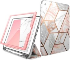 For Apple iPad (9/8/7/6/5th Gen)2021-2017 i-Blason Cosmo Stand Case Screen Cover picture