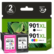 901XL Ink Cartridge Replaces For HP 901 Officejet 4500 J4580 J4550 J4540 J4680 picture