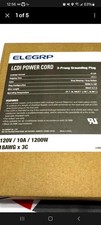 ELEGRP 0651510LY L15515 L22515 18AWG  Power Cord for A/C Air Conditioner 1200W picture