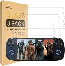Screen Protector Tempered Glass 9H Hardness HD Clear 3 Pack For Gaming Handheld picture