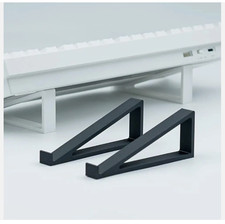 Keyboard Riser Stand 1 Pair Portable Adjustable Angle Computer Monitor Holder picture