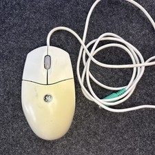 GE 97859 Rev.S2 Wired PS/2 Mechanical Scroll Mouse 3-Button Beige picture