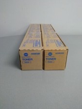 Konica Minolta A33K030 (TN-322) Black Toner Cartridge,bizhub 224e, 284e Lot of 2 picture