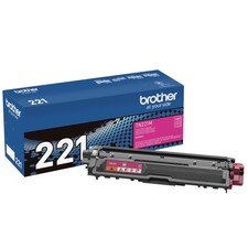 Genuine Brother TN-221 Magenta Toner, New Sealed Box, We Ship Fast picture
