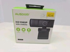 AUSDOM HD Webcam 1080P Model AF640 Product A521 Black picture