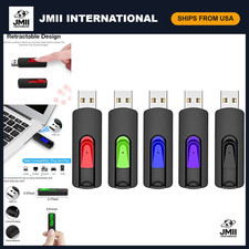 64GB USB Flash Drive 5 Pack - USB 2.0 Memory Stick Thumb Drives for PC/Laptop picture