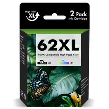 62 XL XXL Ink Cartridge 62 Ink for HP 62XL Envy 7645 7640 5540 5660 5740 Printer picture