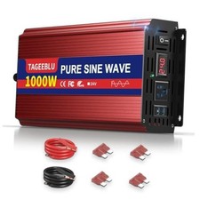 Pure Sine Wave Power Inverter, 24V DC to 110V-120V AC 24V 1000W picture
