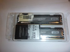 Ballistix By Micron 16gb 2x8GB DDR4 2666MHZ Desktop Ram Memory (OPENED BOX) picture