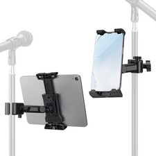 Tablet Holder for Mic Stand Adjustable Microphone Stand Phone Holder Mount picture