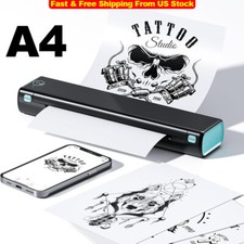 Phomemo Tattoo Stencil Machines Bluetooth Stencil Printer + 100PCS Tattoo Paper picture
